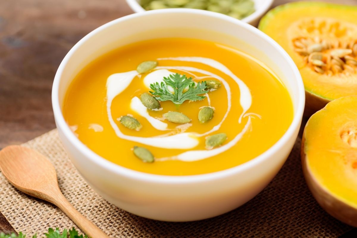 soupe courge spagehtti